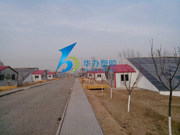 內蒙古巴林左旗太陽能溫室示範園 向日葵视频官网陽光板